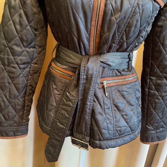 NEW! Vince Camuto Belted, Quilted Jacket Size Petite Small - Picture 8 of 15